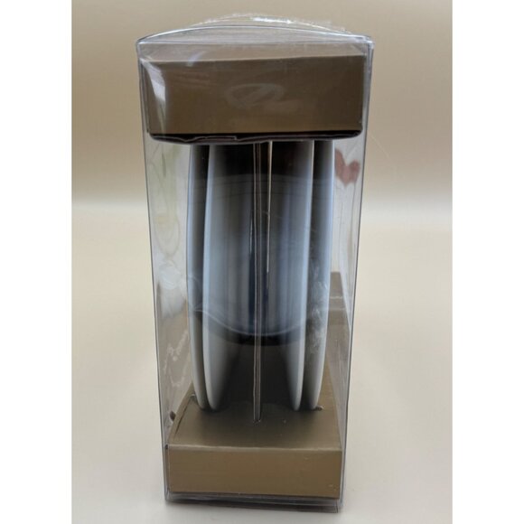 Set of 4 Pier 1 Martini Cocktail Dessert Plates Olive Porcelain Appetizer 7.5" - Picture 13 of 16